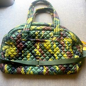 MZ WALLACE Green Camo Travel Jimmy